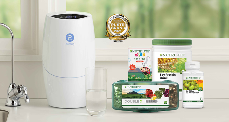 Nutrilite and eSpring Voted Most Trusted Brands 2021! 