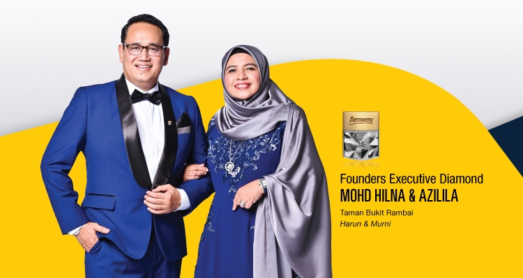 Founders Executive Diamond Mohd Hilna & Azilila 