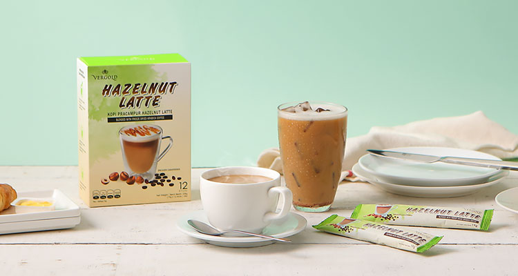 Vergold Hazelnut Latte: The Caffeine Kick You Need 