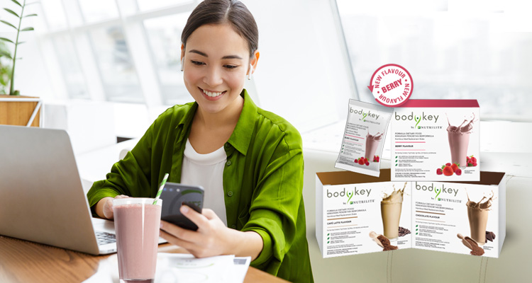 Fuel up with the NEW BodyKey Advanced Meal Replacement+ Shakes 