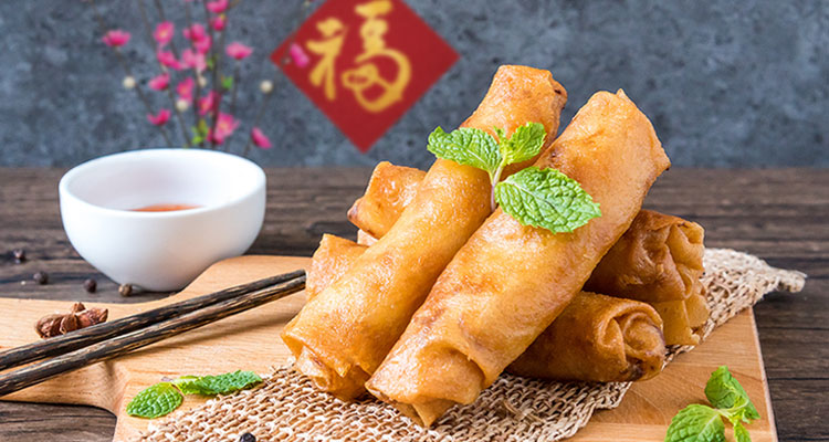 Crispy Fried Spring Rolls Recipe with Philips Airfryer 